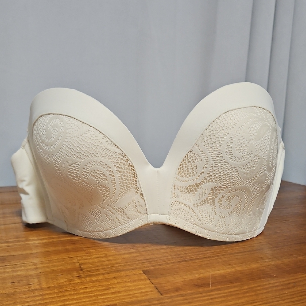 Delimira Intimates Push Up Strapless Bea, Sz 36B